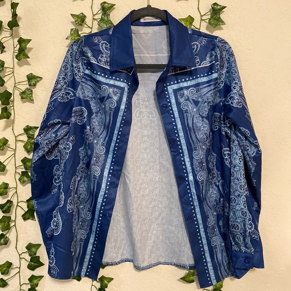 MISSLOOK BUTTON DOWN SHIRT - Picture 3 of 4